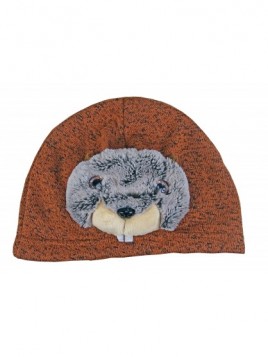 Child cap, animal "Marmotte"