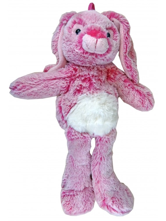 lapin rose peluche