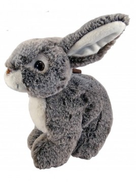 Kereda Porte-cl/és en peluche en forme de lapin Gris gris clair - KED-CAB009303
