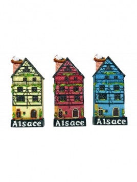 Magnet Alsatian House "Alsace" (3 colors)