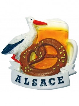 Magnet Alsace Beer, Bretzel