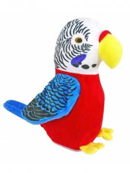 Plush parrot talking and dancing, RODA