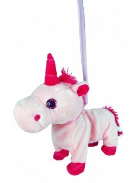 Stuffed unicorn that walks and dances to music