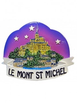 Magnet Mont St Michel " Nuit d'étoiles"