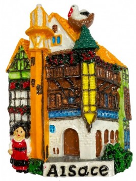 Magnet Alsatian house "Alsace"